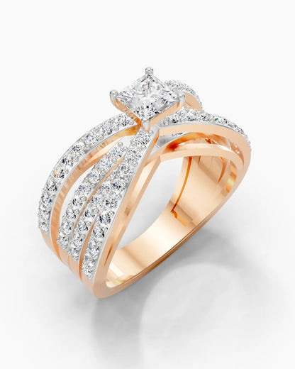 Solara Line Women Ring