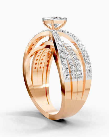 Solara Line Women Ring