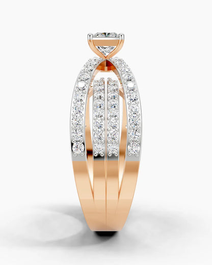Solara Line Women Ring