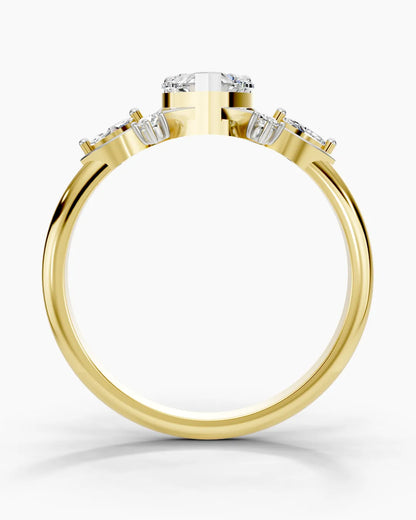 Divine Heart Women Ring