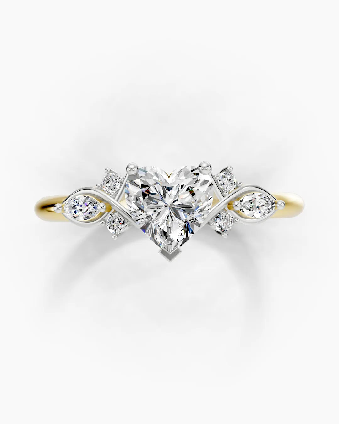 Divine Heart Women Ring
