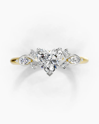 Divine Heart Women Ring