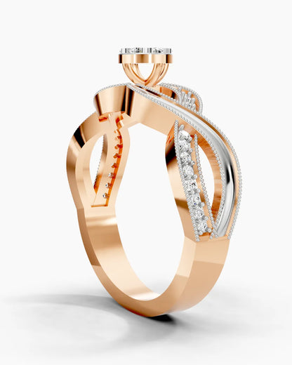 Divine Twist Women Ring