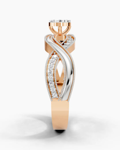 Divine Twist Women Ring