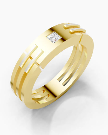 Dazzling Stone Men Ring