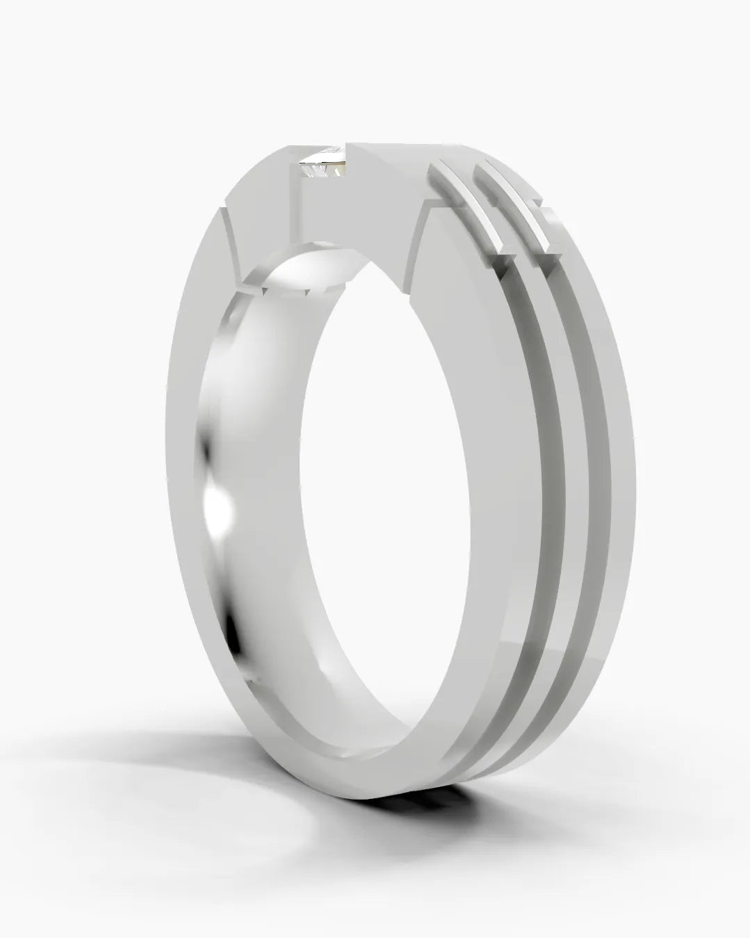 Twinkling Glow Men Ring