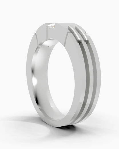 Twinkling Glow Men Ring