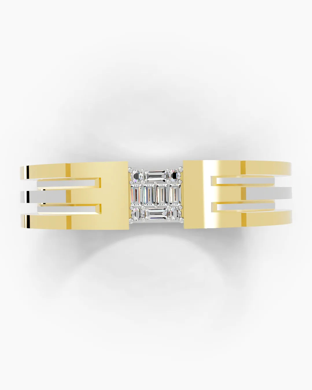 Shimmering Spark Men Ring