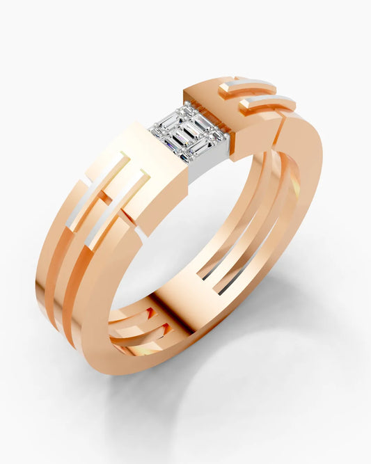 Dazzling Horizon Men Ring