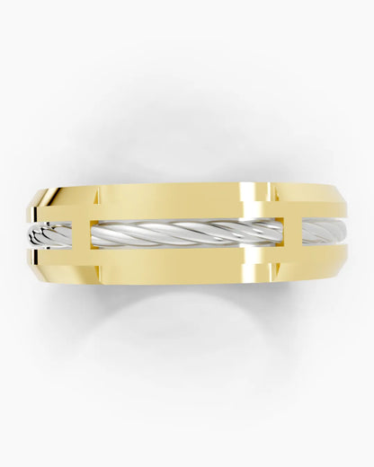 Heritage Rope Men Ring