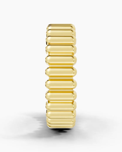 Ridge Line Men Ring