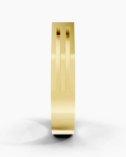 Glistening Pure Men Ring