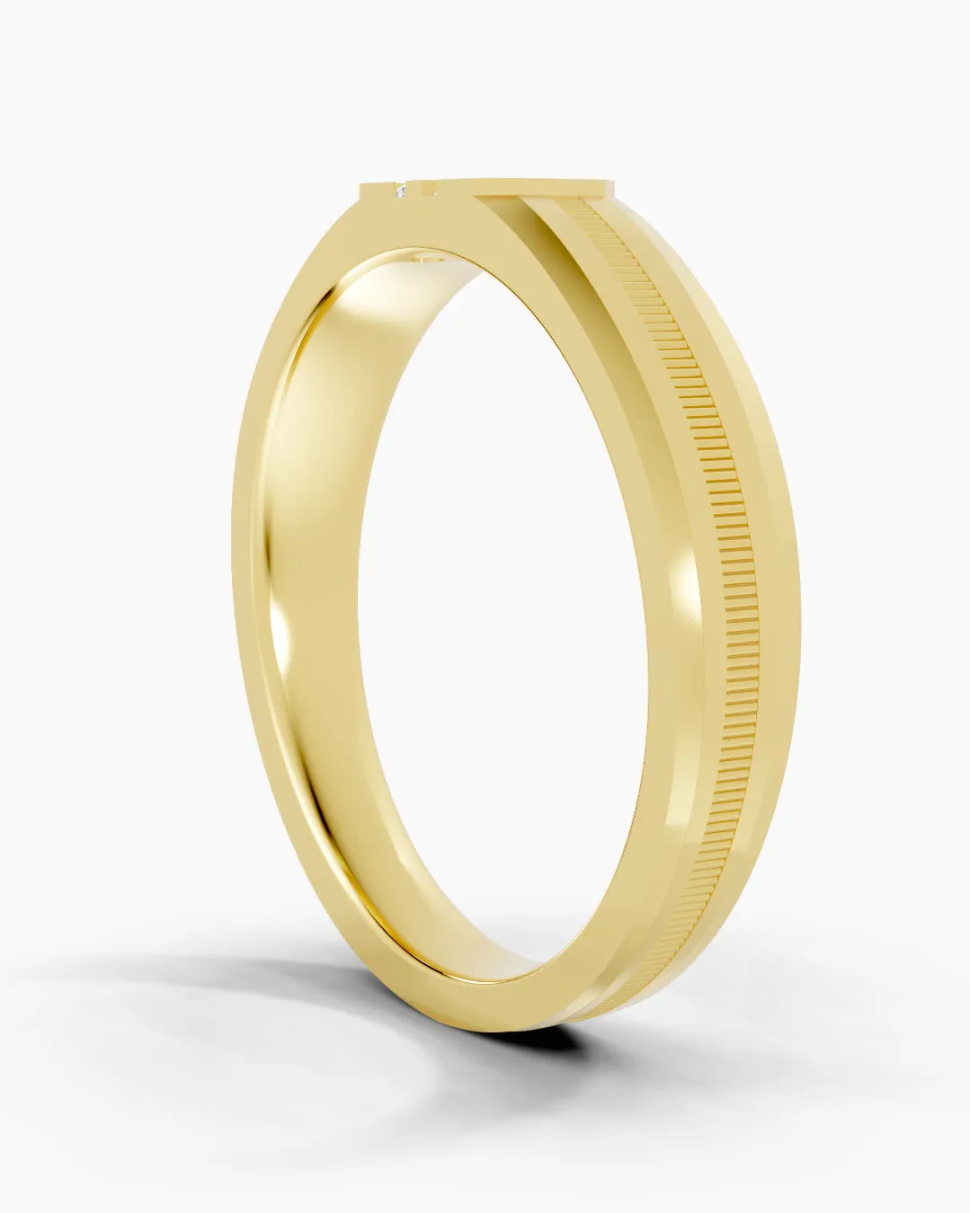Glow Texture Men Ring