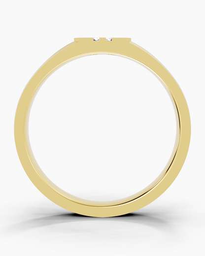 Glow Texture Men Ring