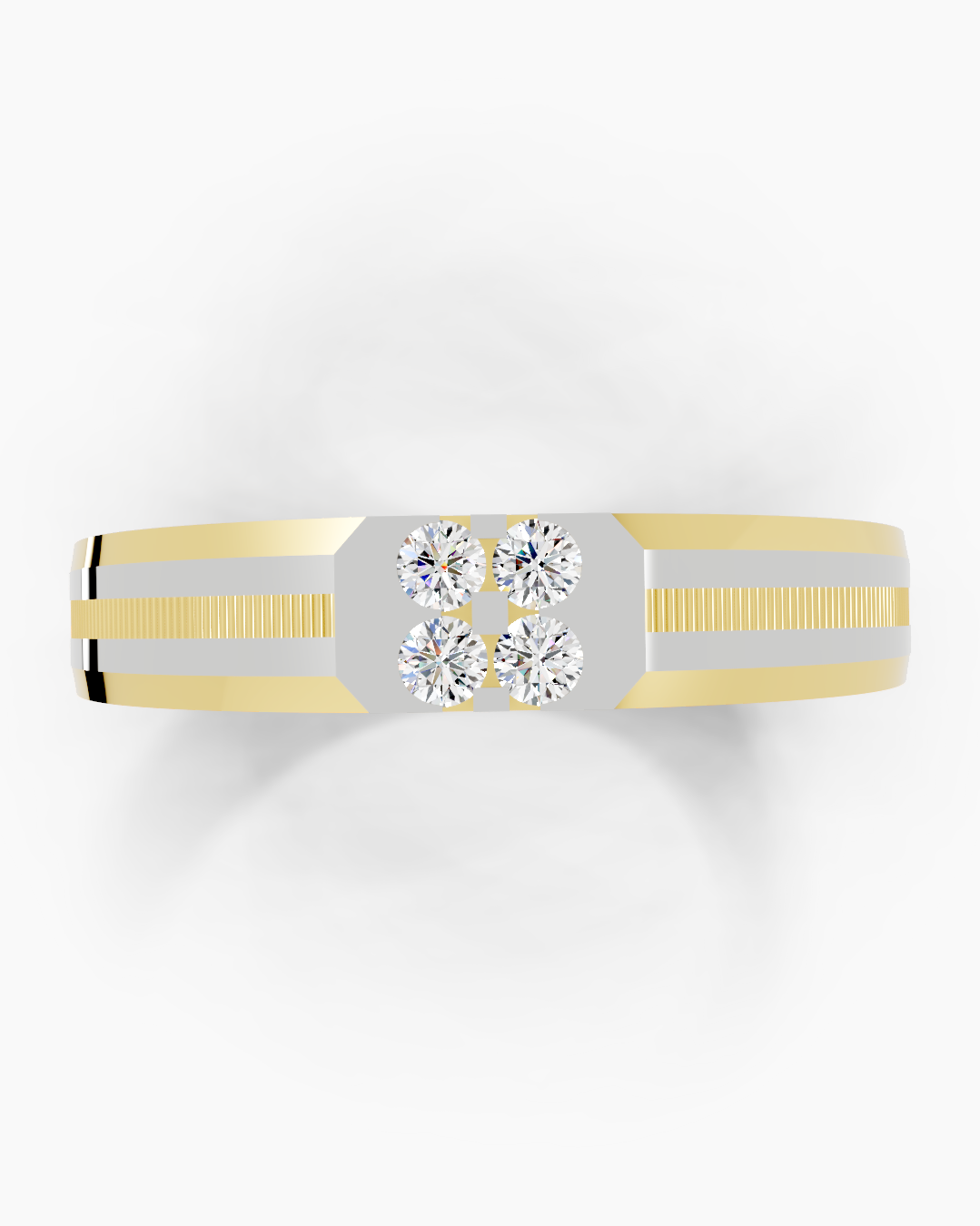Glow Texture Men Ring