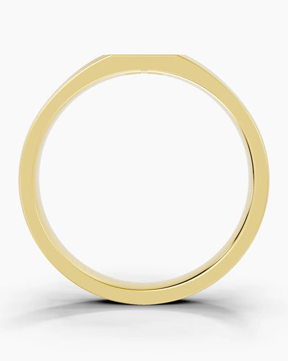 Rustic Quad Men Ring