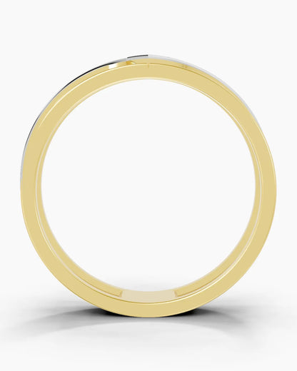 Glistening Quartet Men Ring