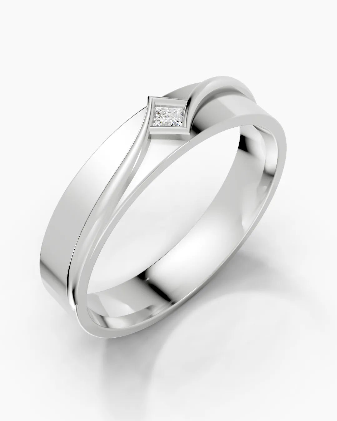 Diamond Glow Men Ring