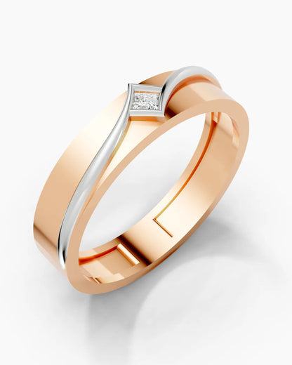 Shimmering Glow Men Ring