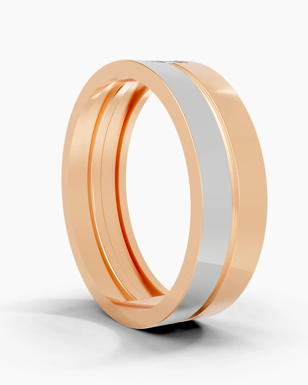 Diamond Grid Men Ring