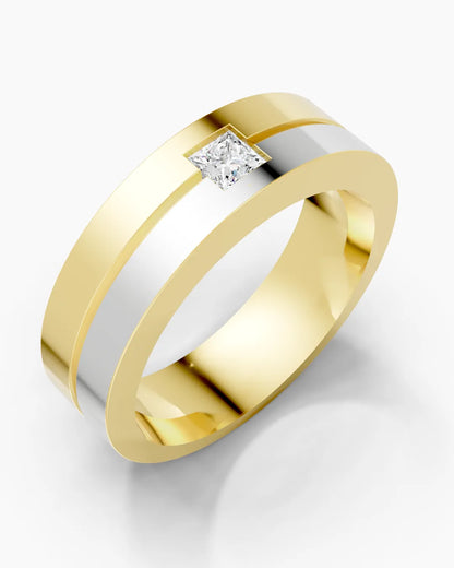 Serene Spark Men Ring