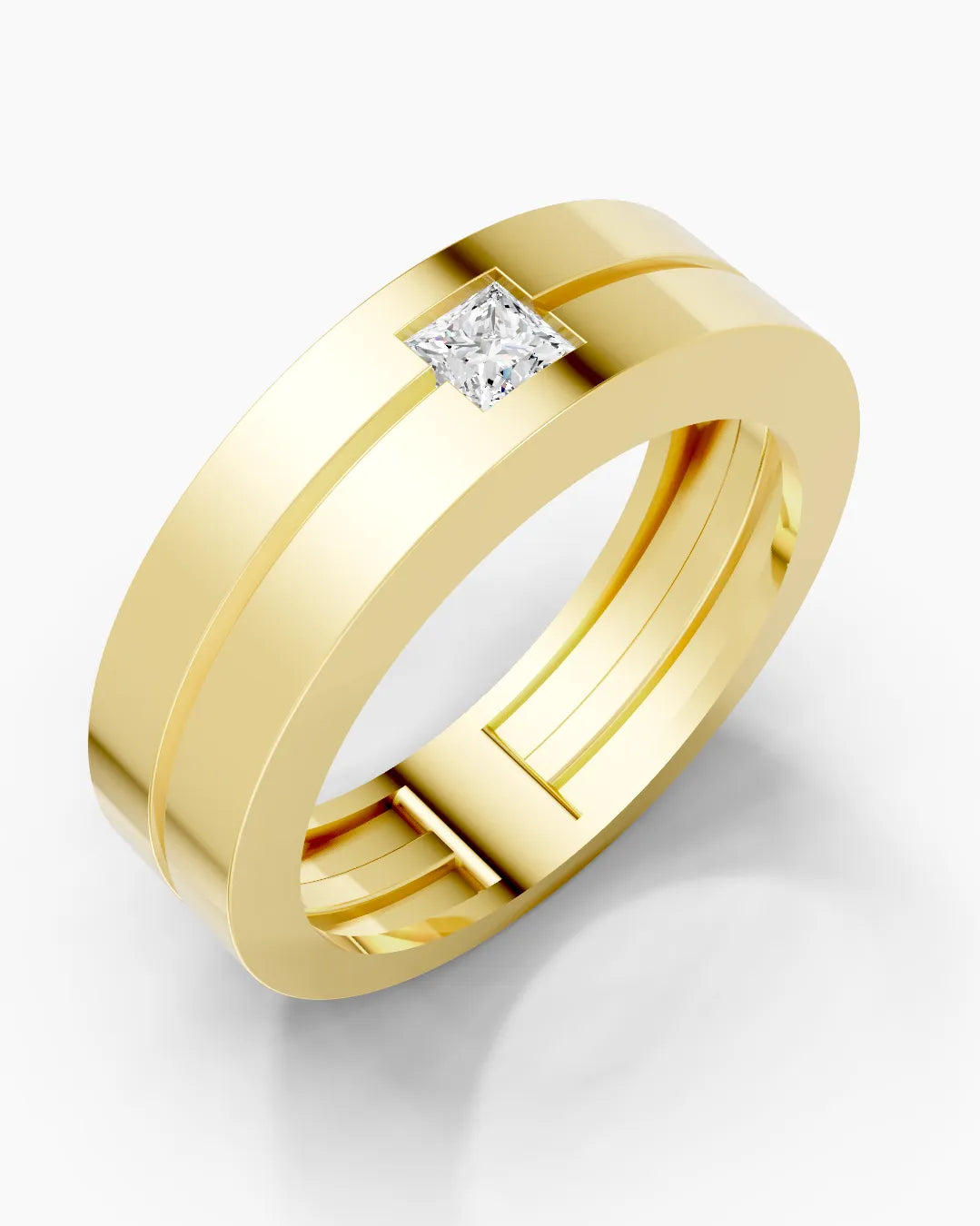 Celestial Beam Men Ring
