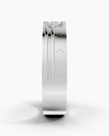 Shine Linear Men Ring