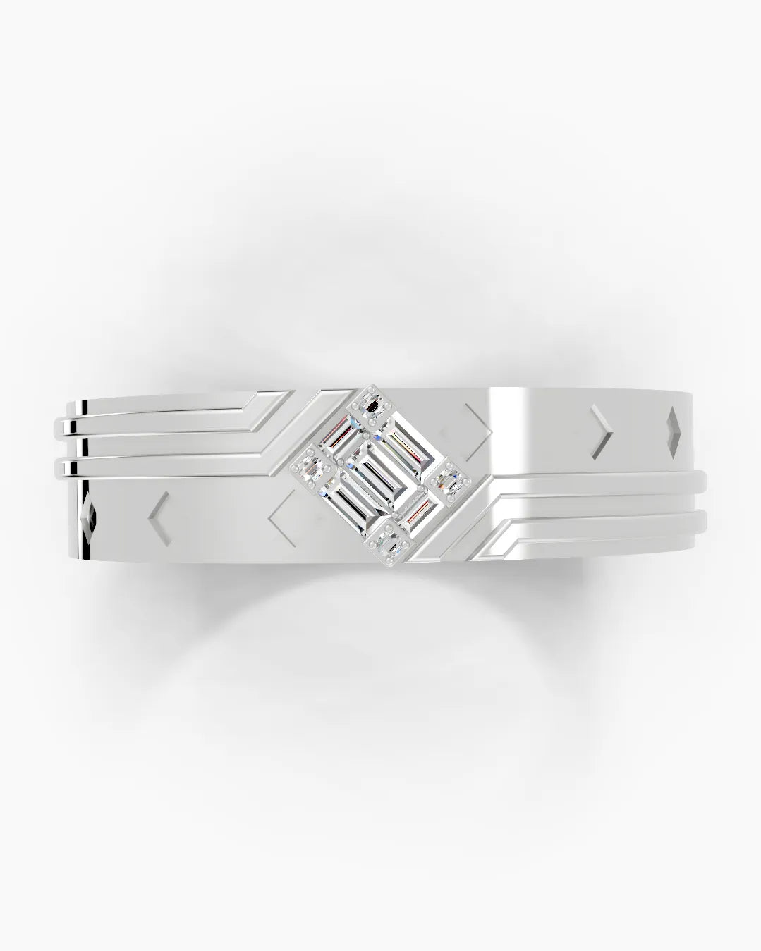Shine Linear Men Ring