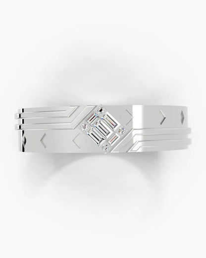 Shine Linear Men Ring