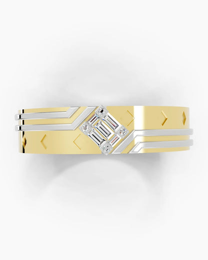 Forge Baguette Men Ring