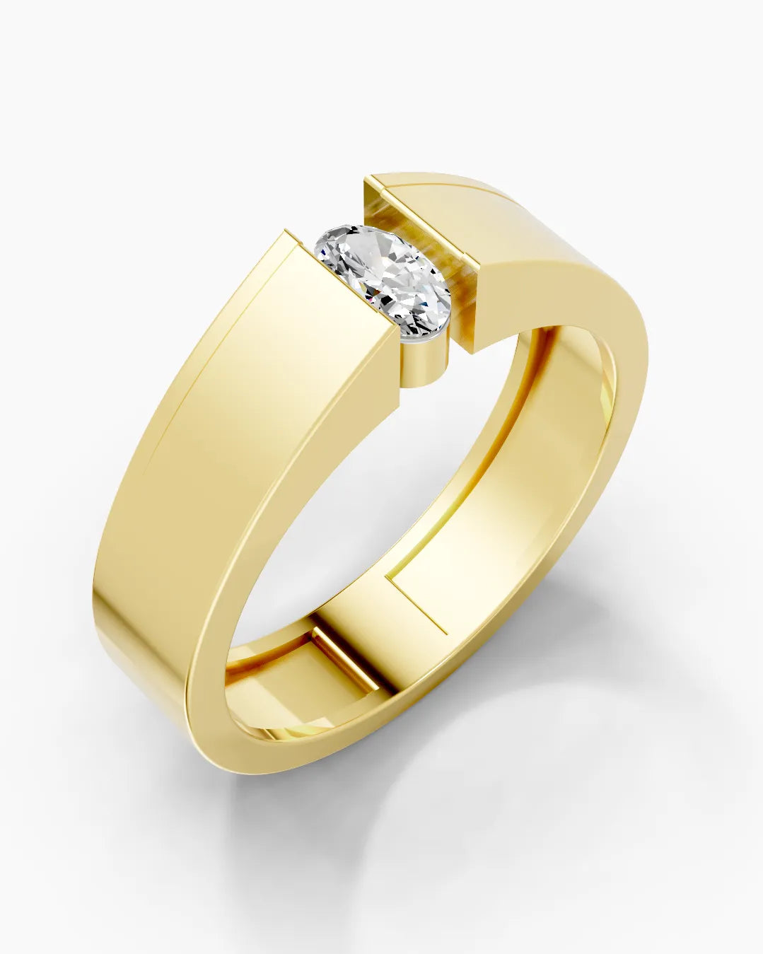 Twilight Oval Men Ring