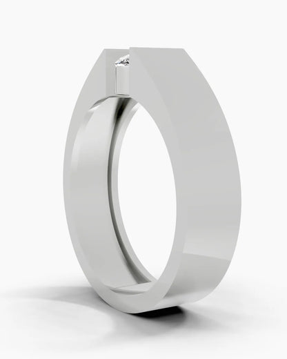 Oval Spark Men Ring