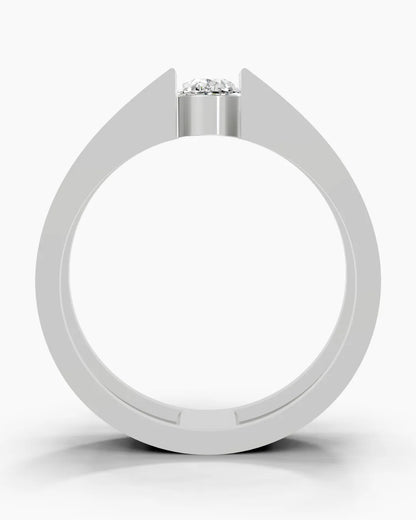 Oval Spark Men Ring