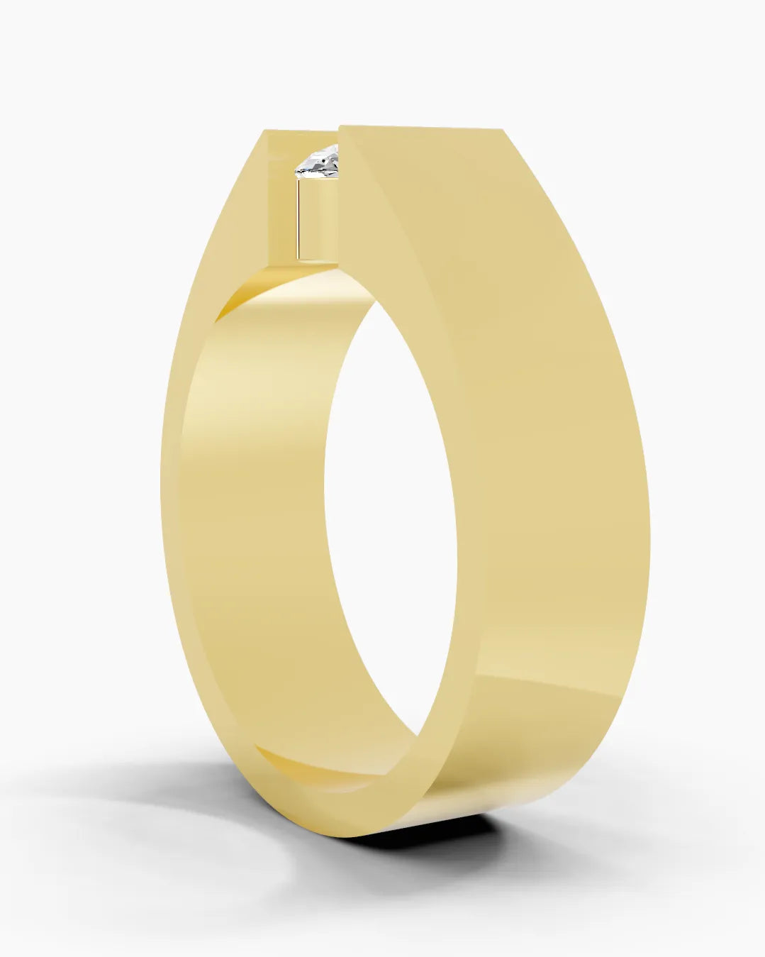Oval Radiance Men Ring