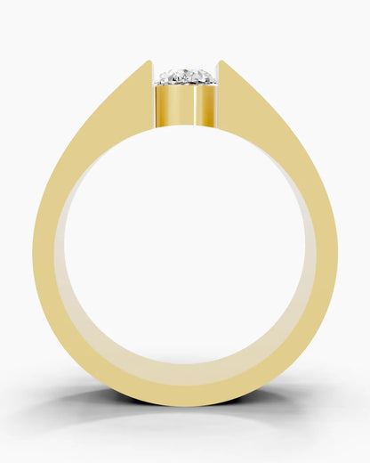Oval Radiance Men Ring