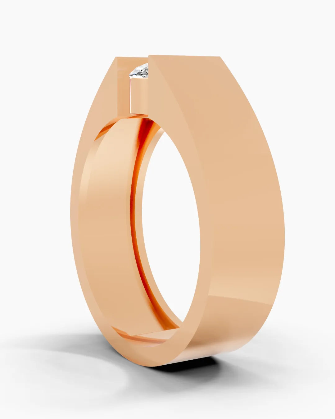 Aurora Oval Men Ring