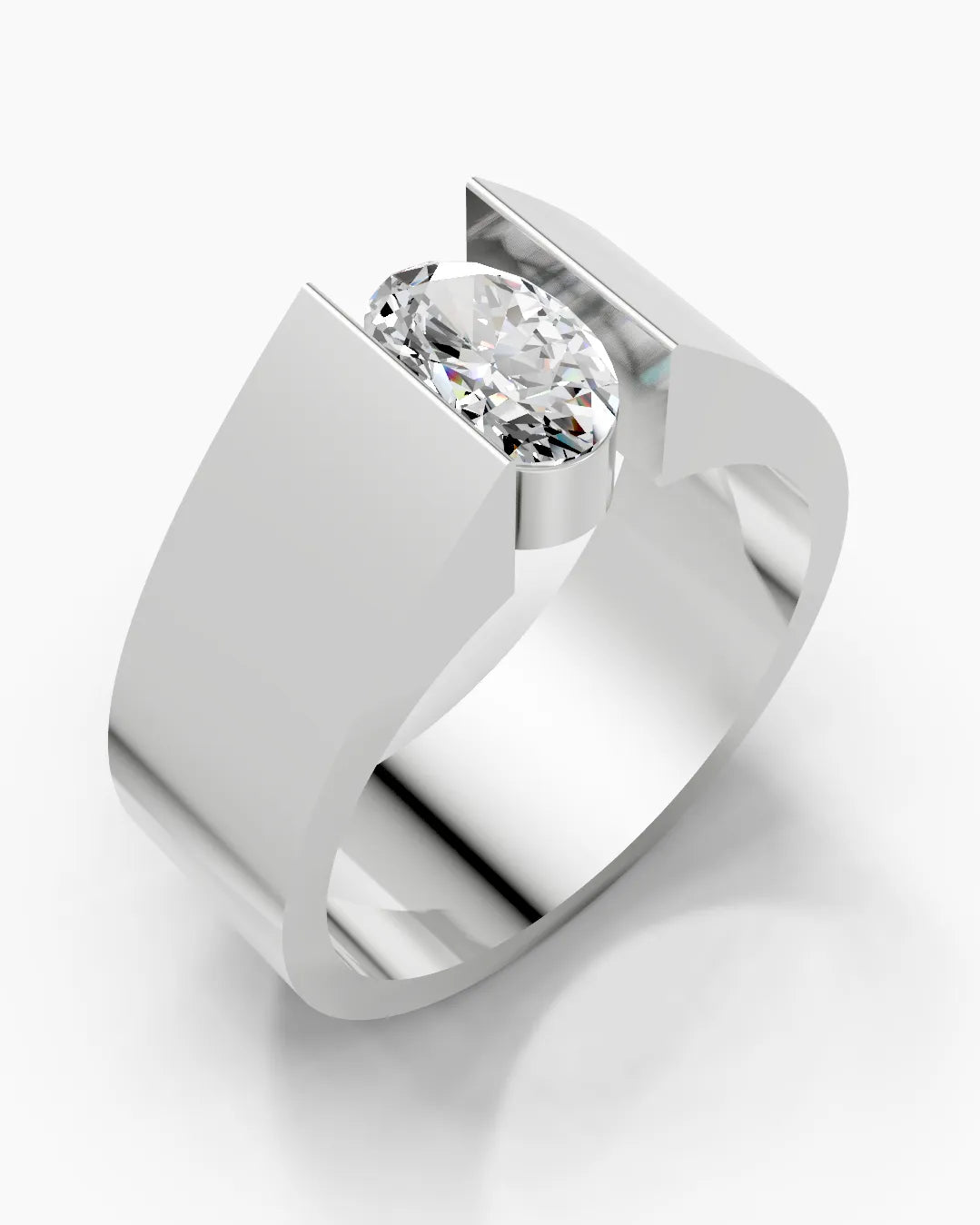 Starlight Oval Men Ring