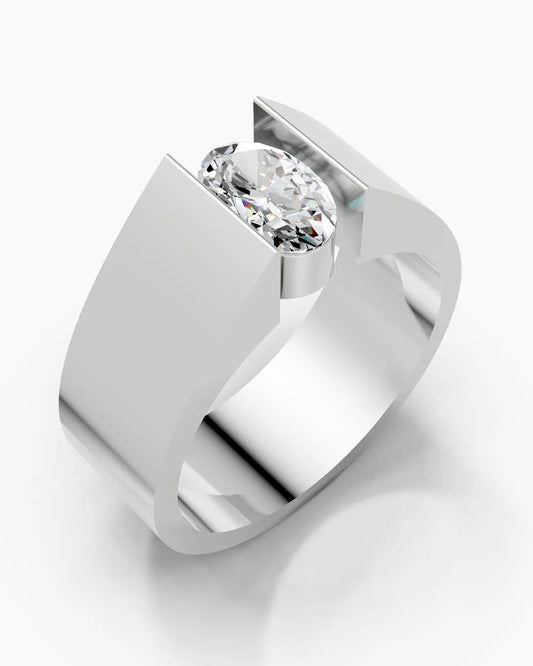Starlight Oval Men Ring