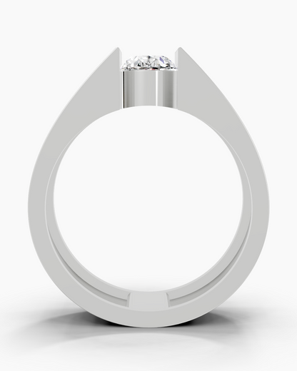 Oval Gleam Men Ring