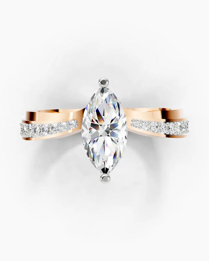Starlight Veil Women Ring