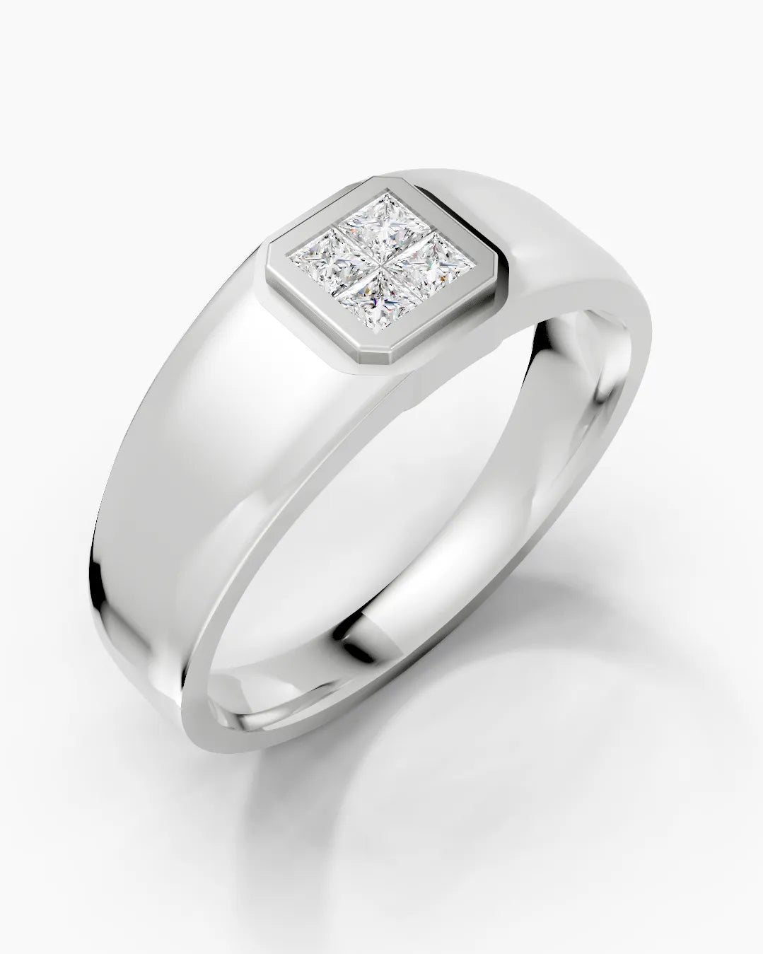 Aurum Square Men Ring