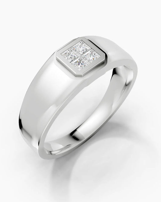 Aurum Square Men Ring