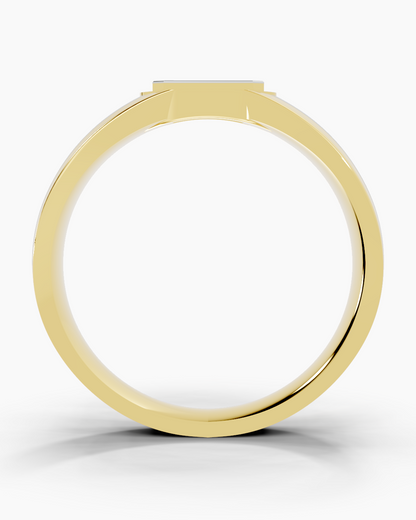 Echelon Square Men Ring