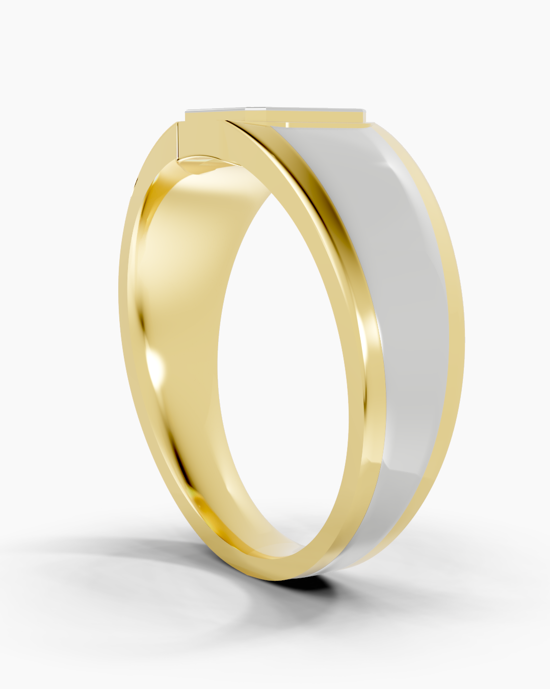 Echelon Square Men Ring