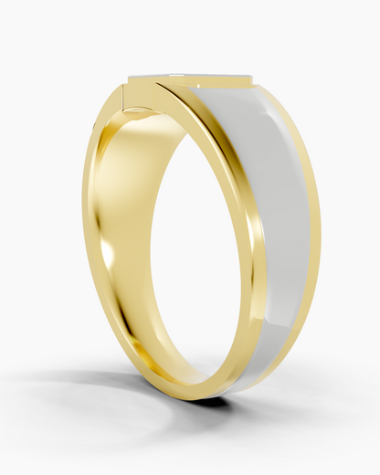 Echelon Square Men Ring
