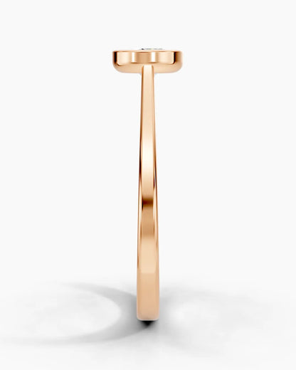 Golden Apex Women Ring