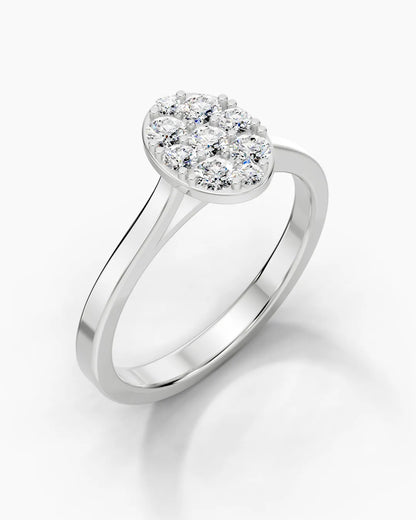 Prime Nine Stone Women Ring
