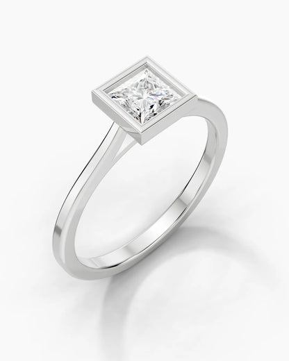 Noble Square Women Ring