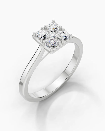 Pinnacle Cube Women Ring