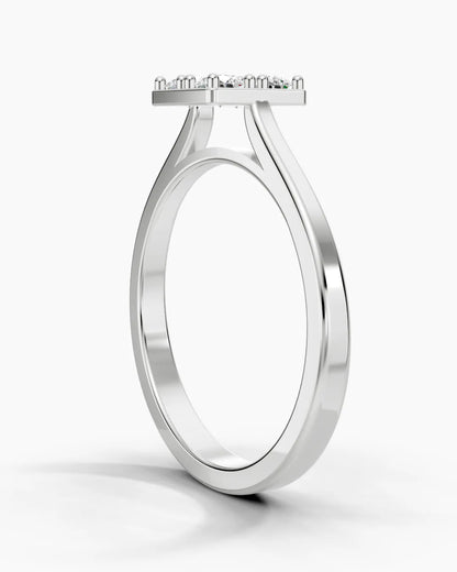 Pinnacle Cube Women Ring